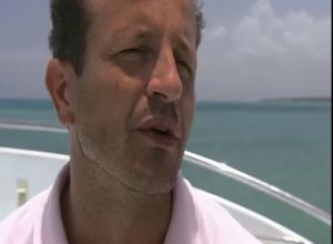 Секс с красивой блондинкой на крутой яхте